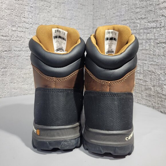 Carhartt Rugged Flex 6" Men's Size 12 Leather Composite Toe Work Boots CMF6366 - Picture 4 of 11
